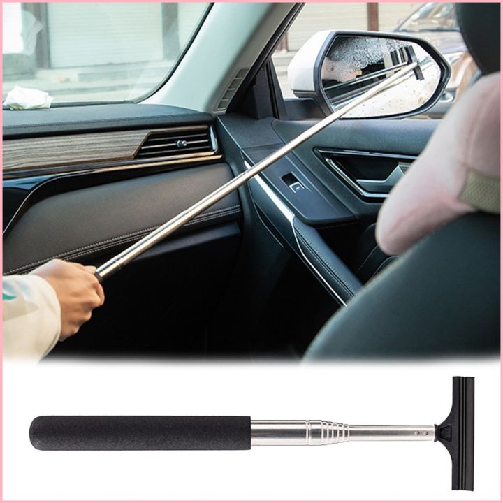 Car Telescopic Windscreen Wiper For Rearview Mirror, Retractable Snow - View #2