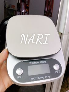 Cân tiểu ly mini điện tử định lượng 1g-10kg cân nhà bếp làm bánh cân yến cafe cân rau củ quả tiện lợi - Nari