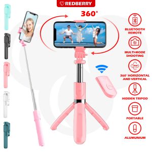 Tripod TONGSIS 3in1 R1 Bluetooth holder stand bracket HP remote control selfi stick tongkat tomsis
