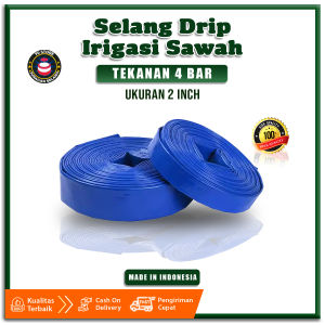Selang Drip Irigasi 2 Inch Selang Layflat Sunny Hose 100 Meter Irigasi Pertanian