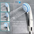 Bộ vòi sen tắm nhựa chỉnh 3 chế độ RINA RN226 bền đẹp cho mọi nhà - vòi hoa sen, bát sen, bông sen tắm. 