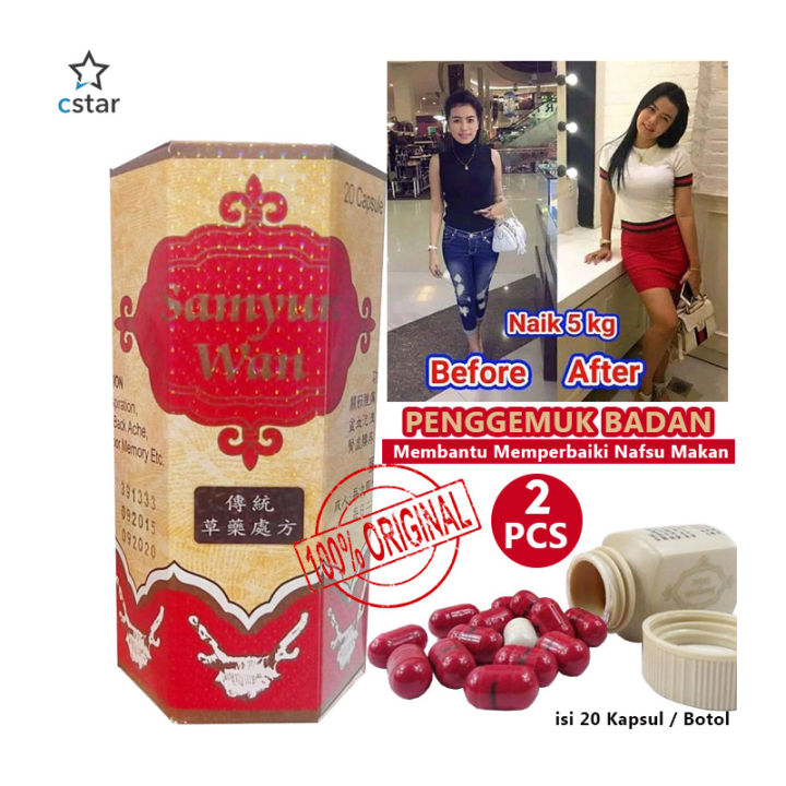 PROMO 2 PCS!!! Sam Yun Wan Wisdom Obat Gemuk Original Samyunwan - Sam ...