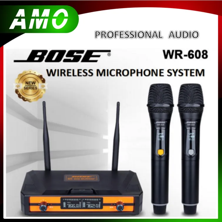 NEW VERSION OF BOSE WR 608 UHF W HIGH QUALITY 2PCS.WIRELESS