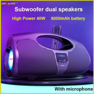 BARU ZEALOT Speaker Aktif Bluetooth Full Super Bass 5.0 Speaker Portable Powerful Boombox 40W - P1