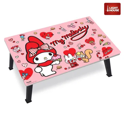 โต๊ะญี่ปุ่น ขนาด 40x60 cm.ราคาส่ง สนใจทักแชท ลาย MyMelodyโต๊ะพับ โต๊ะเขียนหนังสือเด็ก โต๊ะเด็ก โต๊ะนั่งพื้น **มีราคาส่ง**