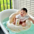 【Besty】Inflatable Baby Sofa Kursi Duduk Sofa Bayi Chair Tiup Dengan Music Bayi Tiup Belajar Duduk. 
