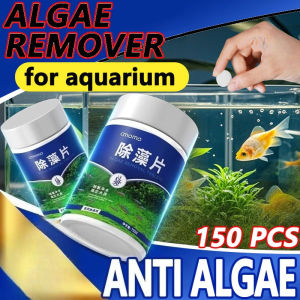 Algae Remover Tablets Green Brown Algae Removal 150pcs Aquarium Fish Tank Fast Acting Water Cleaner