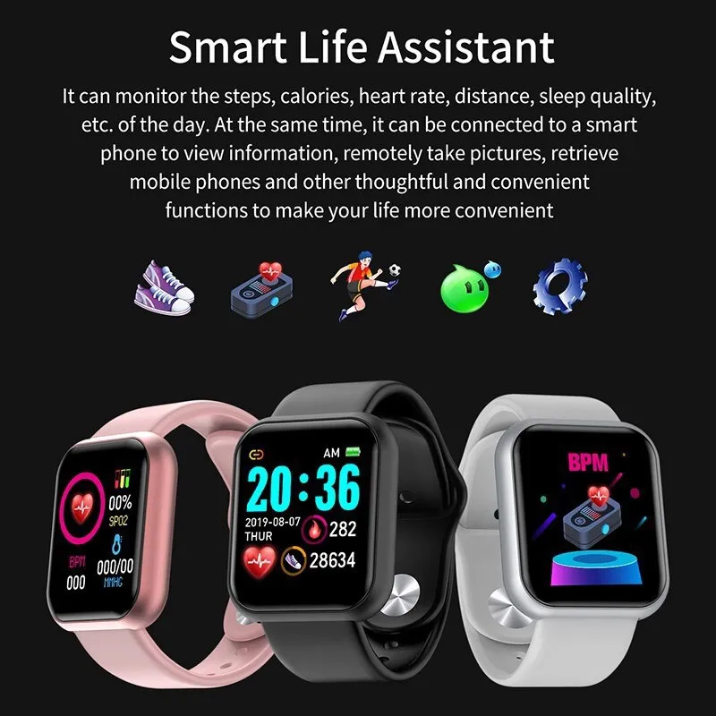Smartband Y68 Smartwatch T6 Smartwatch D20 Luo Características Top