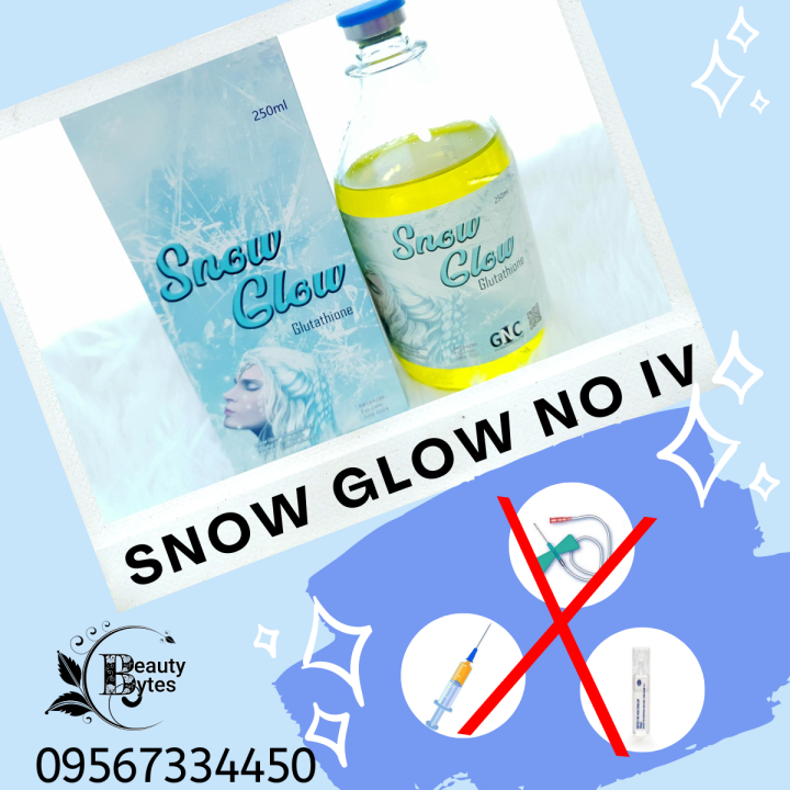 NO I/V: SNOW GLOW W/O DRIP SET by Beauty Bytes Snow Glow Contact Lens  Glutathione And Vitamin C Limited Stock Glutax - Lazada