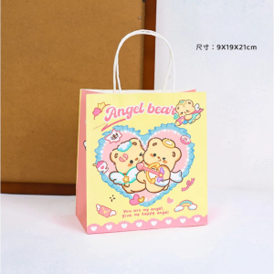 Paper Bag Kado Ulang Tahun Kartun Capybara Pony Serbaguna Goodie Bag Hampers Bingkisan Tas Jinjing Lucu
