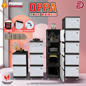 Lemari Pakaian Plastik Slap Kingdom Lemari Slap Aurora Tempat Penyimpanan Minimalis