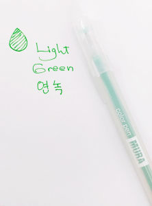 【Ready Stock】Muji Style Colorful Jelly Gel Pen 12 Colors 0.5mm Cute Color Journal Pen Drawing Pen Student Stationery