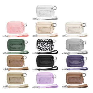 Compact Lightweight Exercise Belt Waist Bag Sweatproof Design Wrist Bag Multiple Compartments for Phones Keys Cards