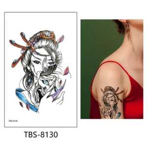 Zaril Tato Temporer Tattoo Tatto Temporary Tahan Air Sementara Anti Air Seri TBS-8130