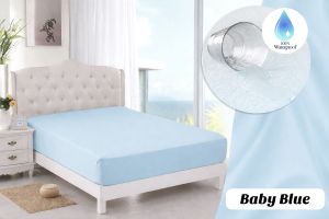 Sarung Kasur Busa / Sprei Sprai Seprey Seprai Sepray Seprei Resleting Waterproof Anti Air Ompol Polos Aneka Warna Motif Karakter Anak Dewasa Minimalis Size Double 90x200 100x200 120x200 140x200 160x200 180x200 200x200 Queen King Murah Estetik