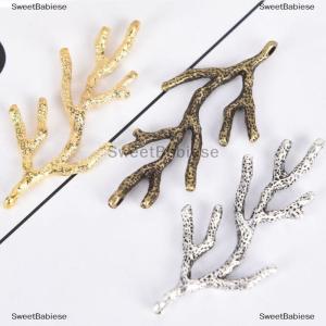[COD] SweetBabiese 10 cái bộ Cổ Điển Hợp Kim Chi Nhánh Charms Mặt Dây Chuyền Đồ Trang Sức Tìm Tự Làm Thủ Công