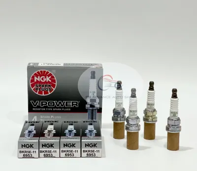 Spark Plug Honda City 1.5 / Jazz 1.3 / Civic 1.5 1.6 BKR5E-11 6953 (4PCS) NGK BRAND