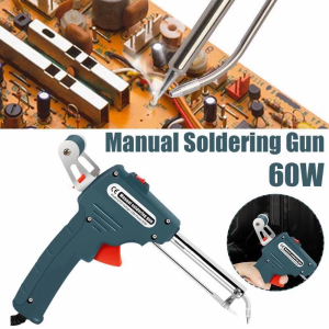 JY Smart Mall 5In1 Electric Soldering Iron Set 220V 60W  External Heated Manual Soldering Gun Send Tin Gun