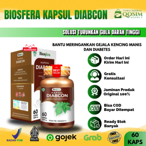 Obat Herbal Diabetes Diabcon Asli Turunkan Gula Darah Tinggi dan Kencing Manis
