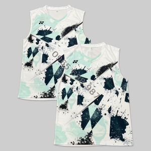 Áo Cầu Lông Sát Nách Nam Co Giãn 4 Chiều Vải Mè Thoáng Mát Thấm Hút Mồ Hôi (771)