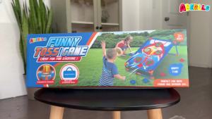 Bean Bag Toss Game for Kids Outdoor Activities Cornhole Games for 3 4 5 6 7 8 Years Old Boys Girls Fun Outside Toys for Family Party Games Ideal Birthday for Ages 4-8 Toddlers