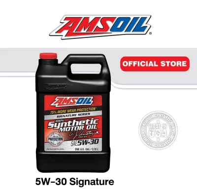 AMSOIL Signature Series 5W-30 สังเคราะห์แท้ 100% Synthetic (ระยะสูงสุด 40000 กม./ 1 ปี)