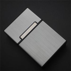 OOC ic Button Business Card Box Aluminum Alloy Elegant Design ID Card Case Fashion Hard Case Name Card Holder Men Gift