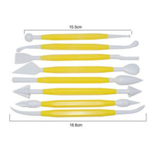 GG 8 cái bộ trẻ em yêu thích Polymer công cụ đất sét công cụ nhựa cho việc định hình đồ chơi đất sét