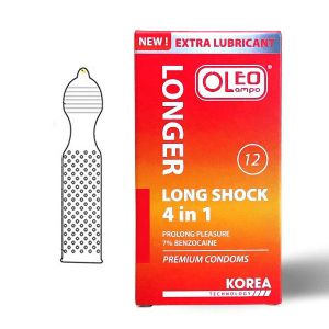 Bao cao su Oleo Lampo 4in1 chất lượng cao công nghệ Hàn Quốc bcs gân gai mỏng kéo dài thời gian