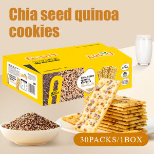 Chia Seeds & Quinoa Soda Crackers Soda cookies Chia Seeds & Quinoa Cracker Chia Seeds & Quinoa Biscuits good for stomach