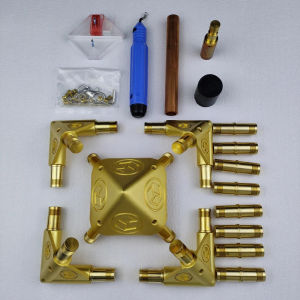 Giza Meditation Pyramid Kit Cosmic energy receiver  Suitable for 5/8" copper tubes with 8 butt screws M-PGKG-8DS-16