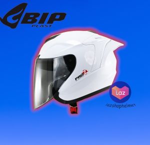 BIPPLAST PRO-Z HELM HALF FACE KACA SMOKE SPOILER AERODINAMIS COWOK CEWEK PRIA WANITA KEREN 2024 SNI ORIGINAL BIPPLAST