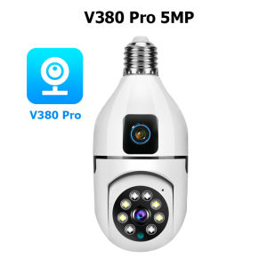 ✨Beli 1 Gratis 1✨ V380 Pro Dual Lens CCTV Kamera 1080P cctv sambung hp jarak jauh 360° Panoramic Night Vision Security Ip Cam cctv wifi sambung ke hp