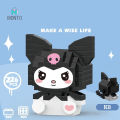 Kawaii Mini Buil Small Particle Building Blocks Cartoon Doll Cinnamon Dog Kuromi Ornaments Education. 