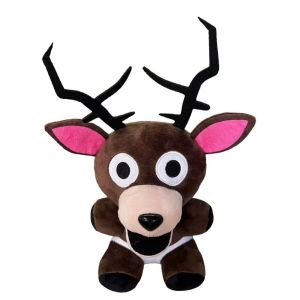 LLCY Forest Theme 99 Nights in The Forest Plush Toy Soft Cotton Stuffed Animal Game Fans Plushies Christmas Gift Deer Plush Keychain Kids Gifts