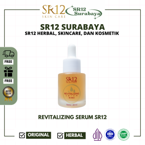 [RCI] SR12 SERUM REVITALIZING ATASI BOPENG  BEKAS JERAWAT & MATA PANDA / SERUM WAJAH KOLAGEN BPOM