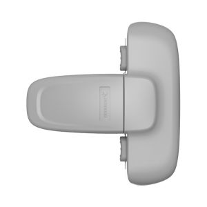 Safety Lock Refrigerator Child Lock Security Lock Drawer Lock Freezer Lock Safety Latch Kid Cabinet Lock Anti Pinch Lock Makeup Baby Anti-pinch Plastic Home Refrigerator Fridge Freezer Door Lock Latch Catch Toddler Kids Child Cabinet Locks