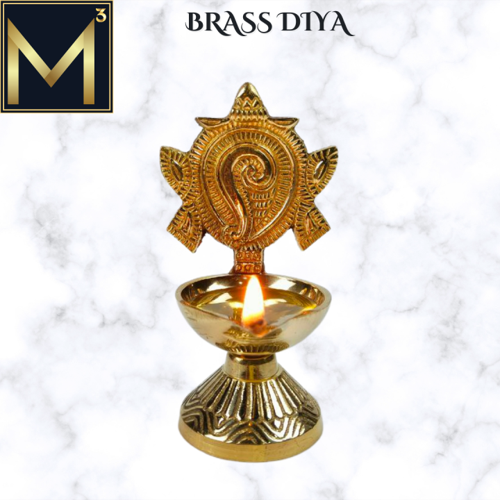 Stand Agal Lamp Brass | Agal Vilakku main image 0
