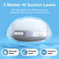 Dr.isla EB51 Breast Pump Wearable Electric Hands-Free 3 Modes 12 Levels BPA Free Flange 18&21&24MM 150ML. 