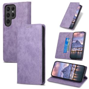For Samsung Galaxy S25 S24 S23 S22 S21 S20 Ultra / S25 S24 S23 S22 S21 S20 Plus / S23 S21 S20 S24 FE Leather Phone Case Wallet Magnetic High Quality Card Slot Flip Cover Casing
