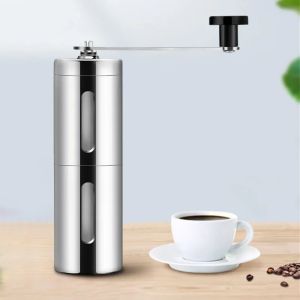 NANMEN Steel Core Manual Coffee Grinder Hand-cranked Portable Household Coffee Machine  Easy to Use Corn Grinder Cafe Use