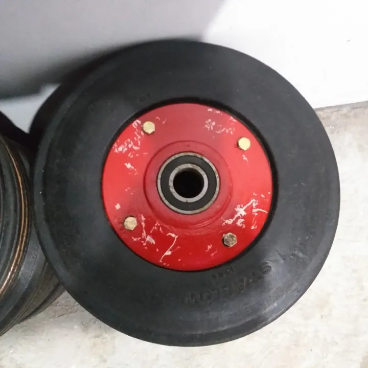 RODA LORRY 10 Inch /RODA TROLLEY 10 Inch / RODA LORY DOUBLE BEARING ...