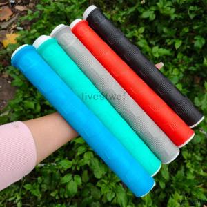 [COD] livestwef Extended Rod Handle Cover Soft Silicone Wear-Resistant Non-Slip Wrap Handle Strap Handle Cover