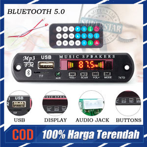 Modul Mp3 Musik Bluetooth 5.0 USB AUX MODUL MP3 BLUETOOTH PLUS FM RADIO
