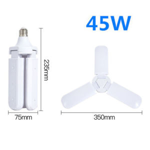 Bóng Đèn Led Siêu Sáng Hình Cánh Quạt  3 Cánh 4 Cánh Chuôi E27 Siêu Tiết Kiệm Điện