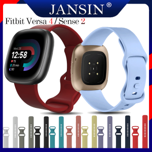 Dây đeo bằng silicon Fitbit Versa 4 Dây đeo tay chống nước Fitbit Sense 2 Dây đeo đồng hồ thông minh Fitbit Versa4 Sense2