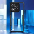 Honor 400 Lite 5G Clear Acrylic Silicone Frame Back Cover For Honor 400 Lite 400Lite 400 Pro Honor 400Pro Honor 400 Lite 5G 2025 Phone Case Slim Plain Transparent Shockproof Casing ﻿. 