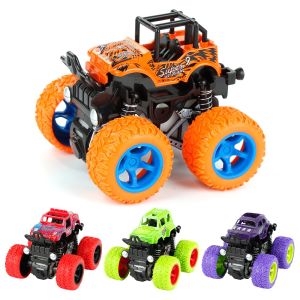 Đồ chơi Xe 4 bánh Xe địa hình Bánh xe lớn Quái vật Zab Xe 4 bánh Xe tải đồ chơi Xe xoay Quà tặng cho bé trai