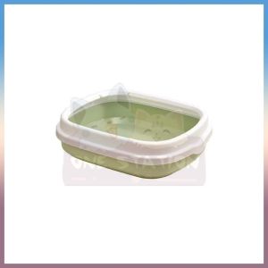 Cat Litter Box Bak Pasir Kucing Baskom Pasir Kucing Litter  Pelatihan Toilet Hewan Peliharaan