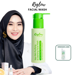 Reglow Skincare Dr Shindy Facial wash Reglow Cuci Muka Glowing Atasi Iritasi Pembersih Wajah Anti Kering Facialwash Melembabkan Wajah